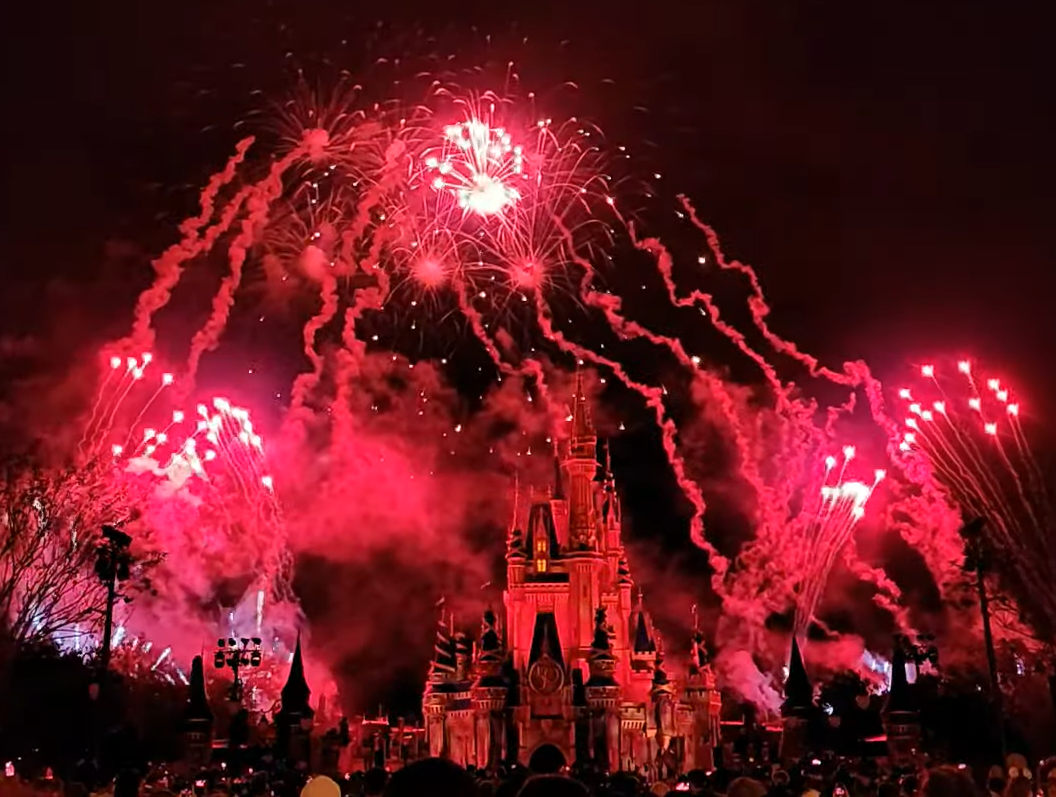 New Year’s Eve Fireworks at Magic Kingdom