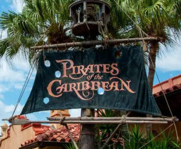 pirates of the carribean in magic kingdom disney world