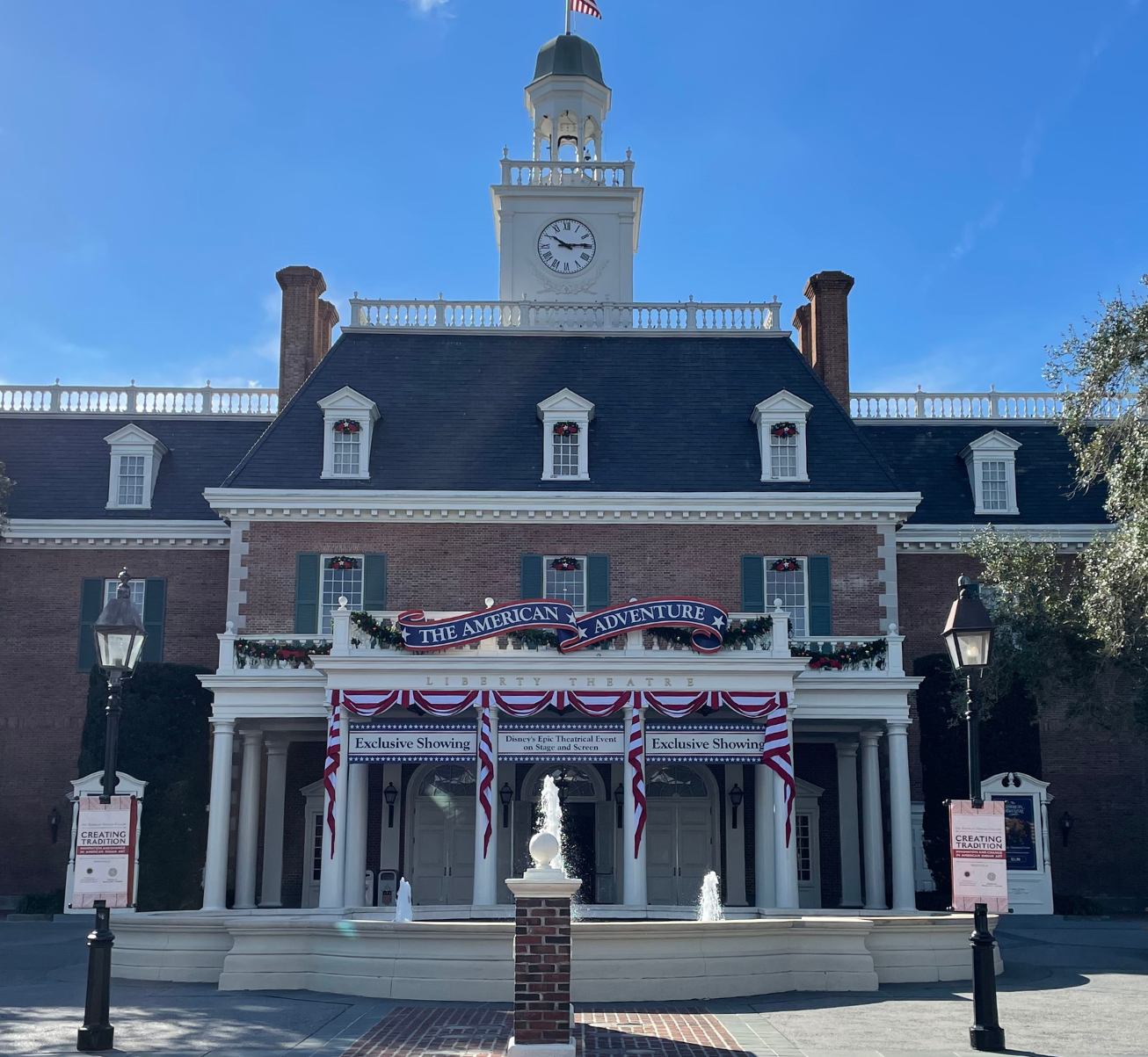 World Showcase: the American Adventure