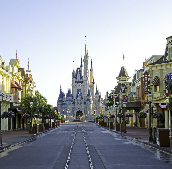 Magic Kingdom Main Street USA in Disney World