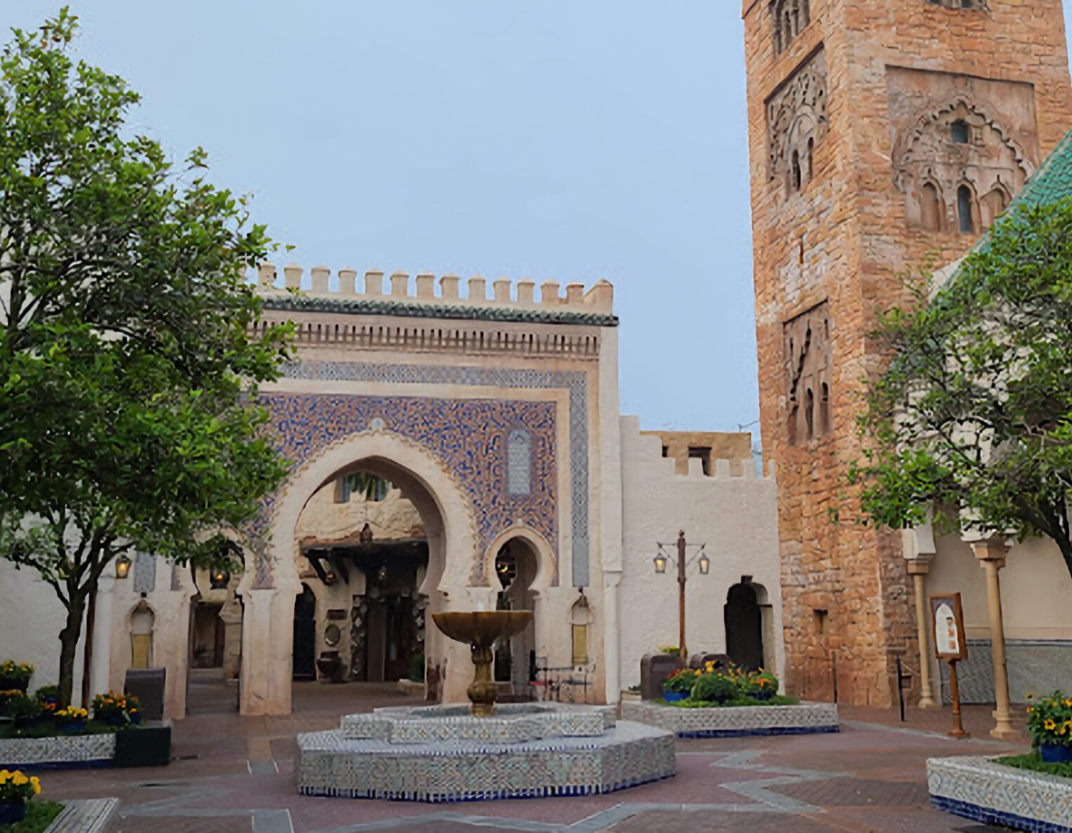 disney epcot world showcase morocco pavilion