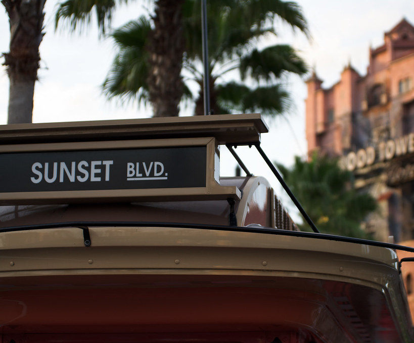 sunset blvd hollywood studios