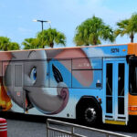 disney free transportation dumbo bus