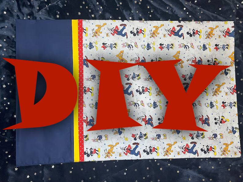 Make a Disney World Pillowcase for Sweet Disney Dreams