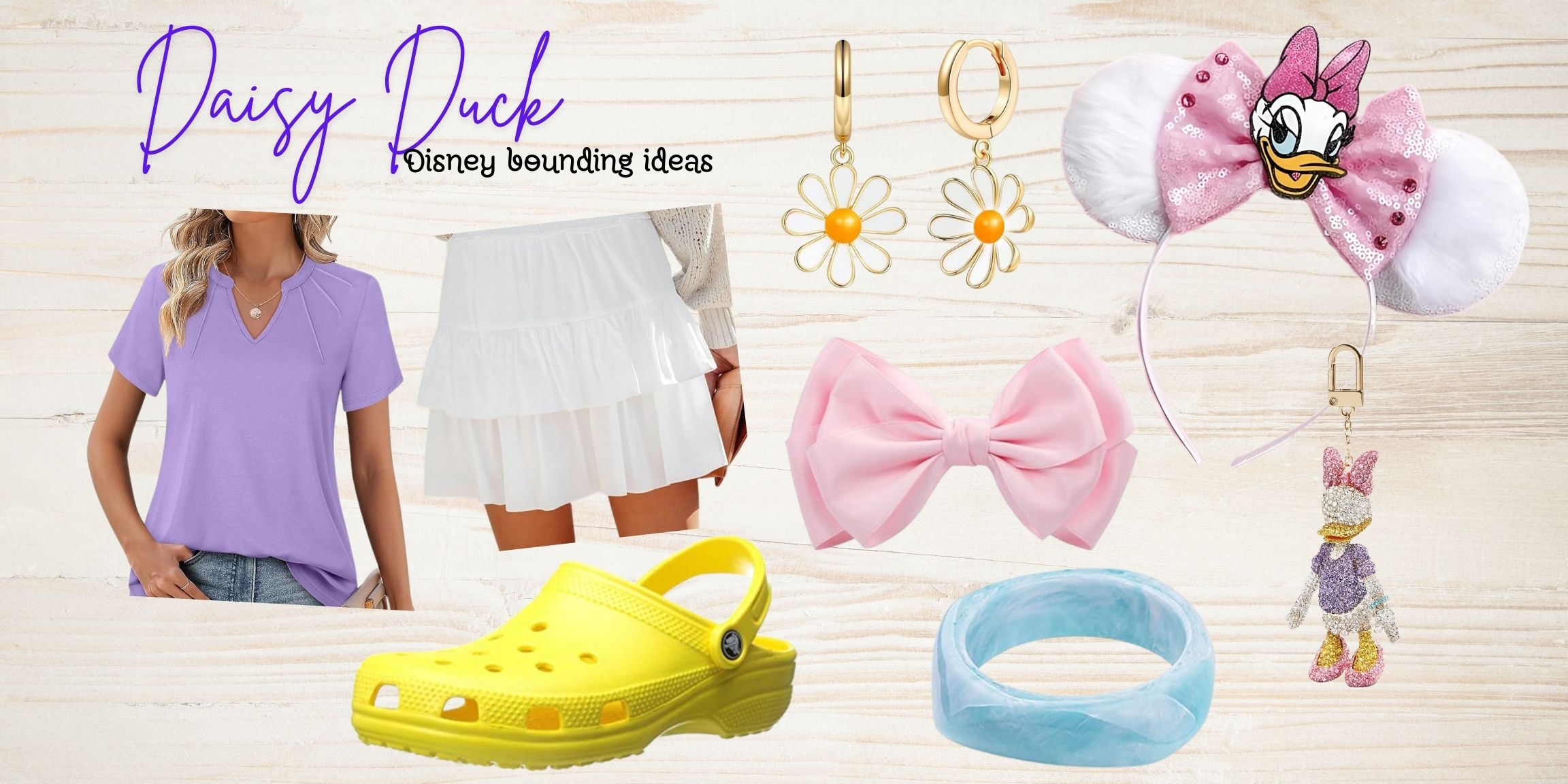 Disney Bounding as Daisy Duck